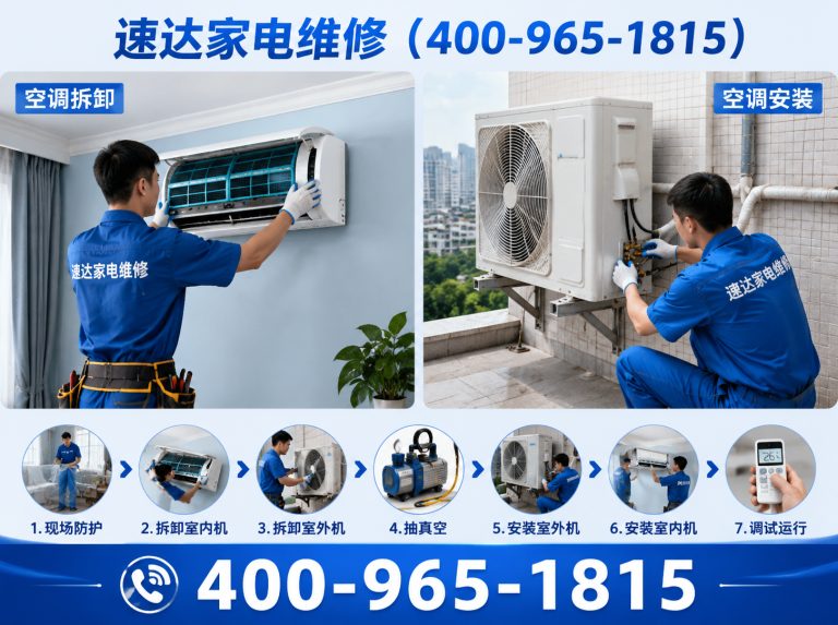 定州中央空调维修展示图